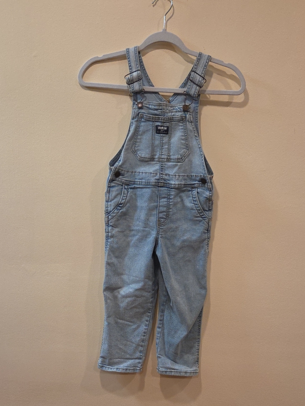 OshKosh B'gosh Light Blue Denim Kids Overalls